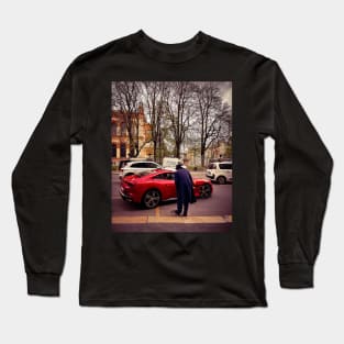 Italian Speed Racing Car Street Life Long Sleeve T-Shirt